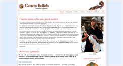 Desktop Screenshot of gustavobellido.com.ar