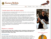 Tablet Screenshot of gustavobellido.com.ar